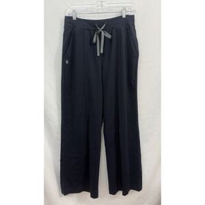 Figs Salina Wide-Leg Pants with Gray Tie
